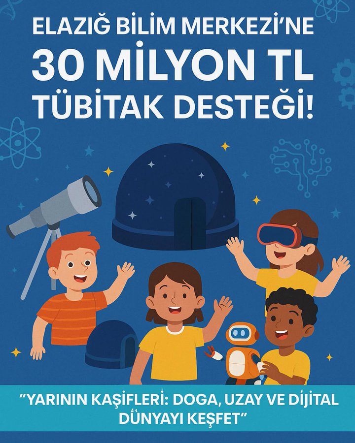 Bilimin yıldızları Elazığ’dan yükseliyor
