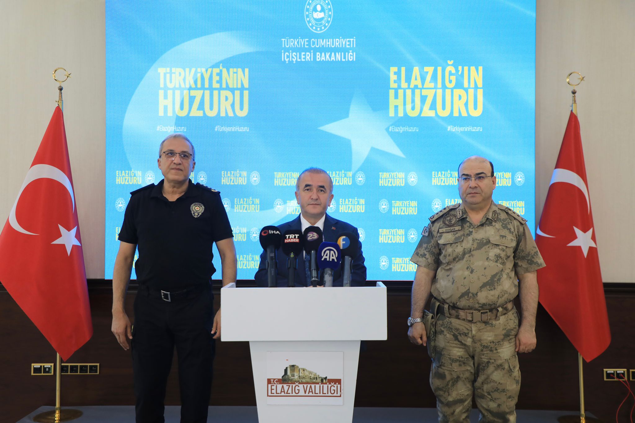 Elazığ asayiş ve bilgilendirme toplantısı yapıldı