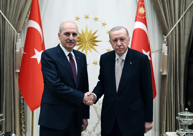 TBMM Başkanı yeniden Kurtulmuş oldu