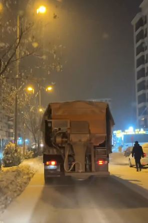 KAR YAĞIŞI BAŞLADI EKİPLER TEYAKKUZA GEÇTİ
