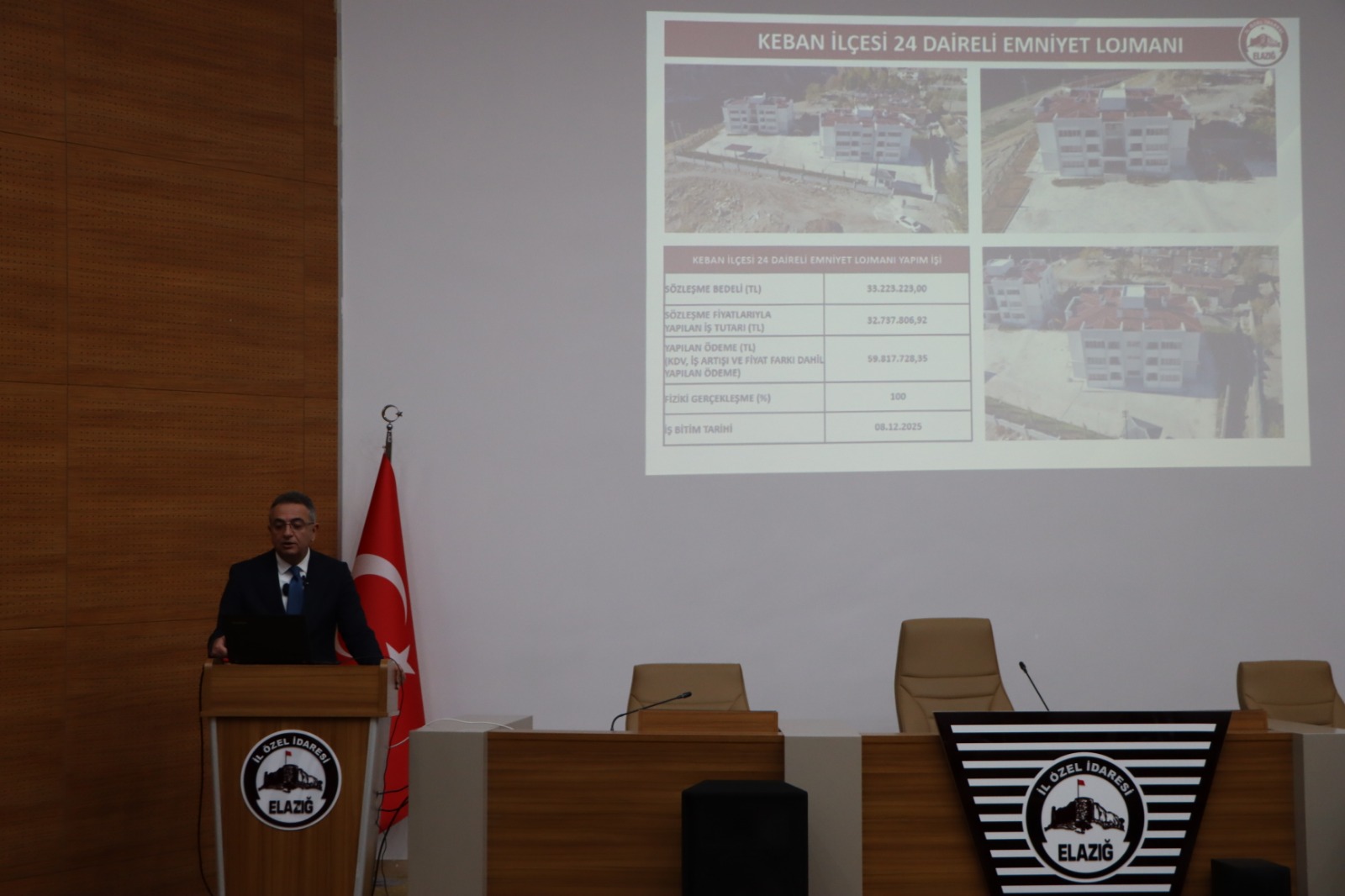 ELAZIĞ İL ÖZEL İDARESİ GEÇEN YILI DEĞERLENDİRDİ