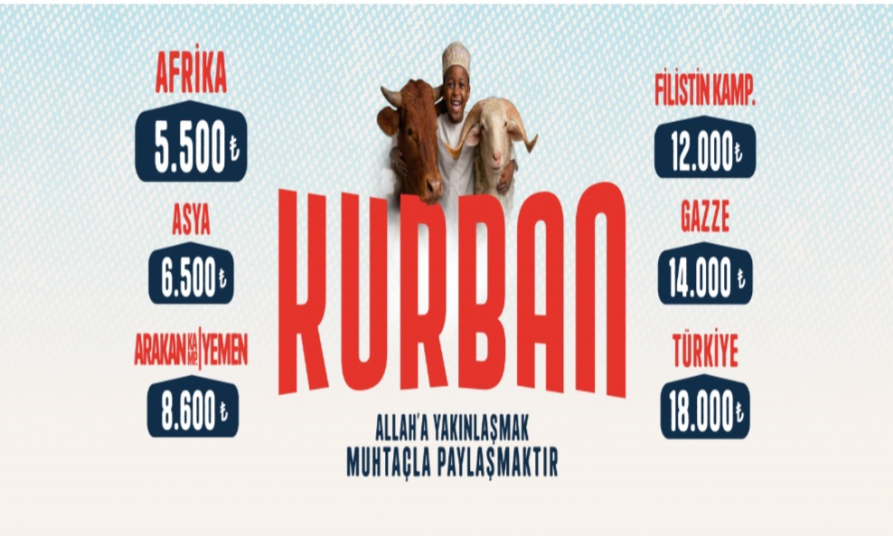 CANSUYU DERNEĞİ KURBAN BEDELLERİNİ AÇIKLADI
