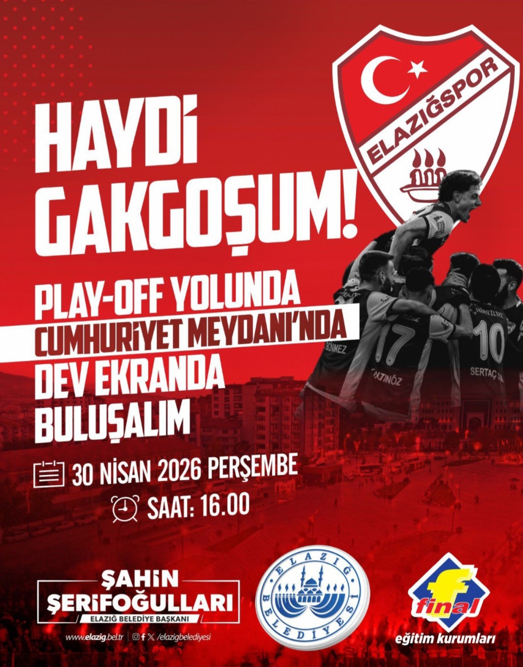 BAŞKAN ŞERİFOĞULLARI’NDAN TARAFTARA JEST