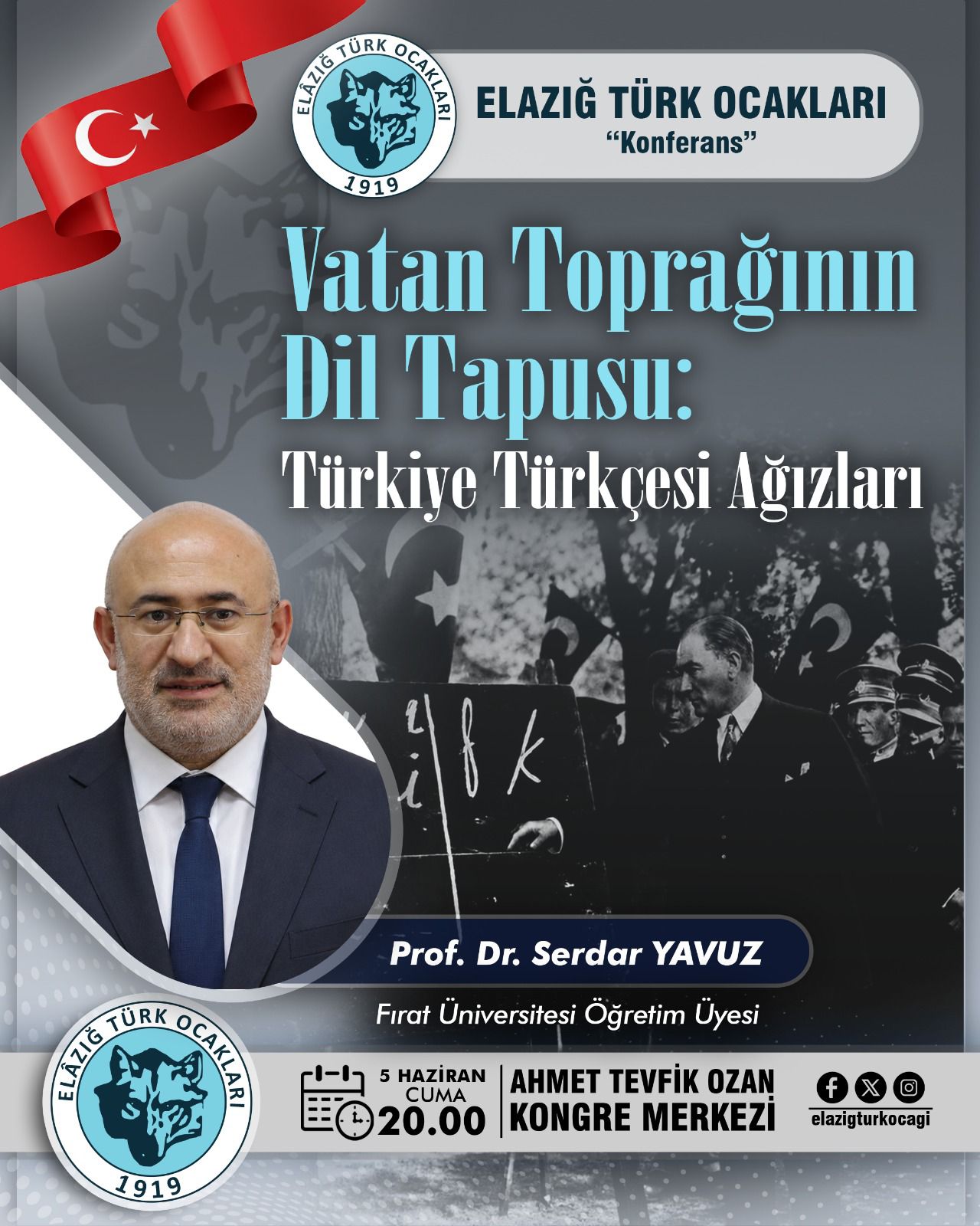 ELAZIĞ TÜRK OCAKLARI’NDAN ÖNEMLİ ETKİNLIK