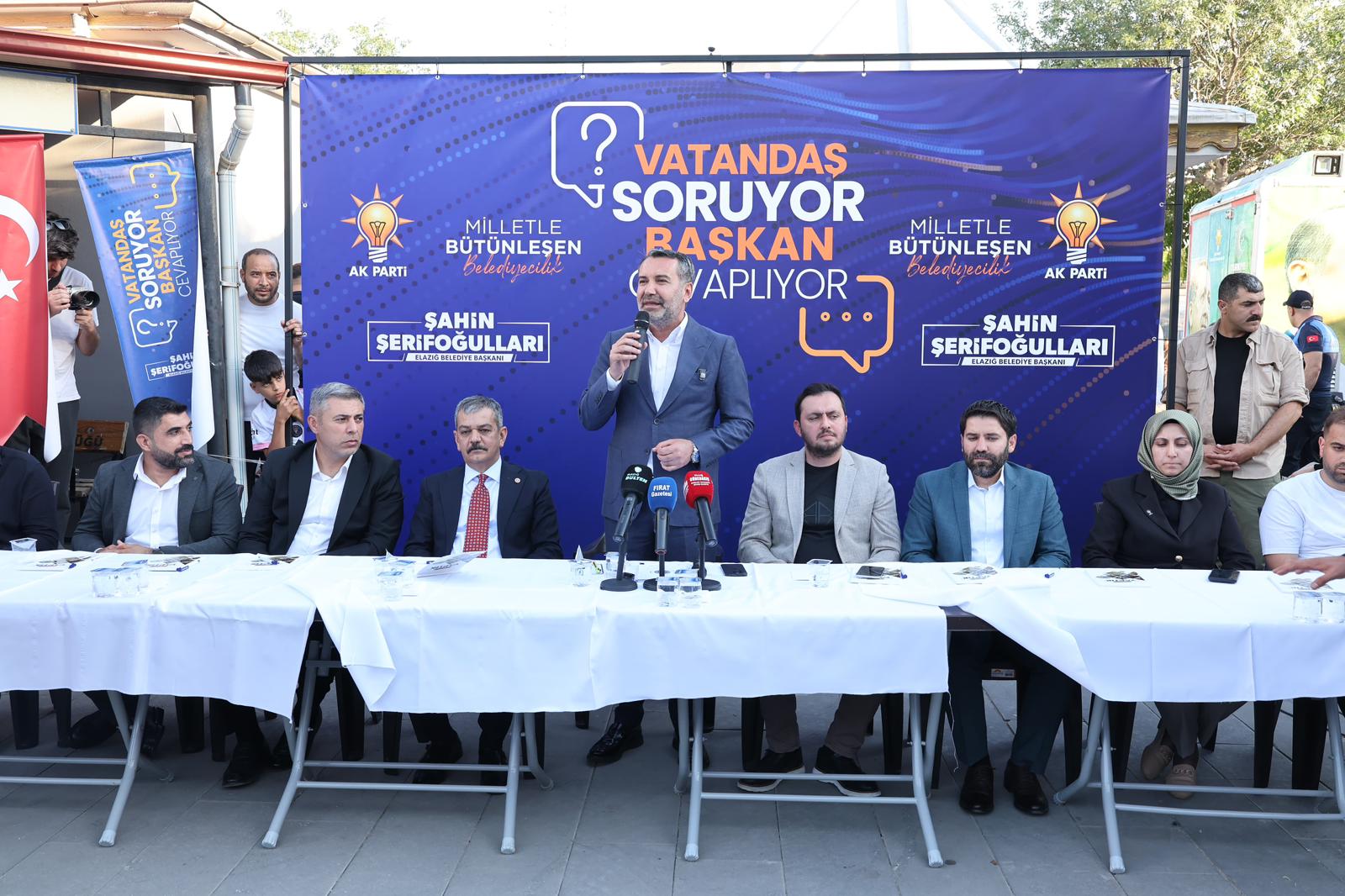 BAŞKAN ŞERİFOĞULLARI’NDAN SAMİMİ AÇIKLAMALAR